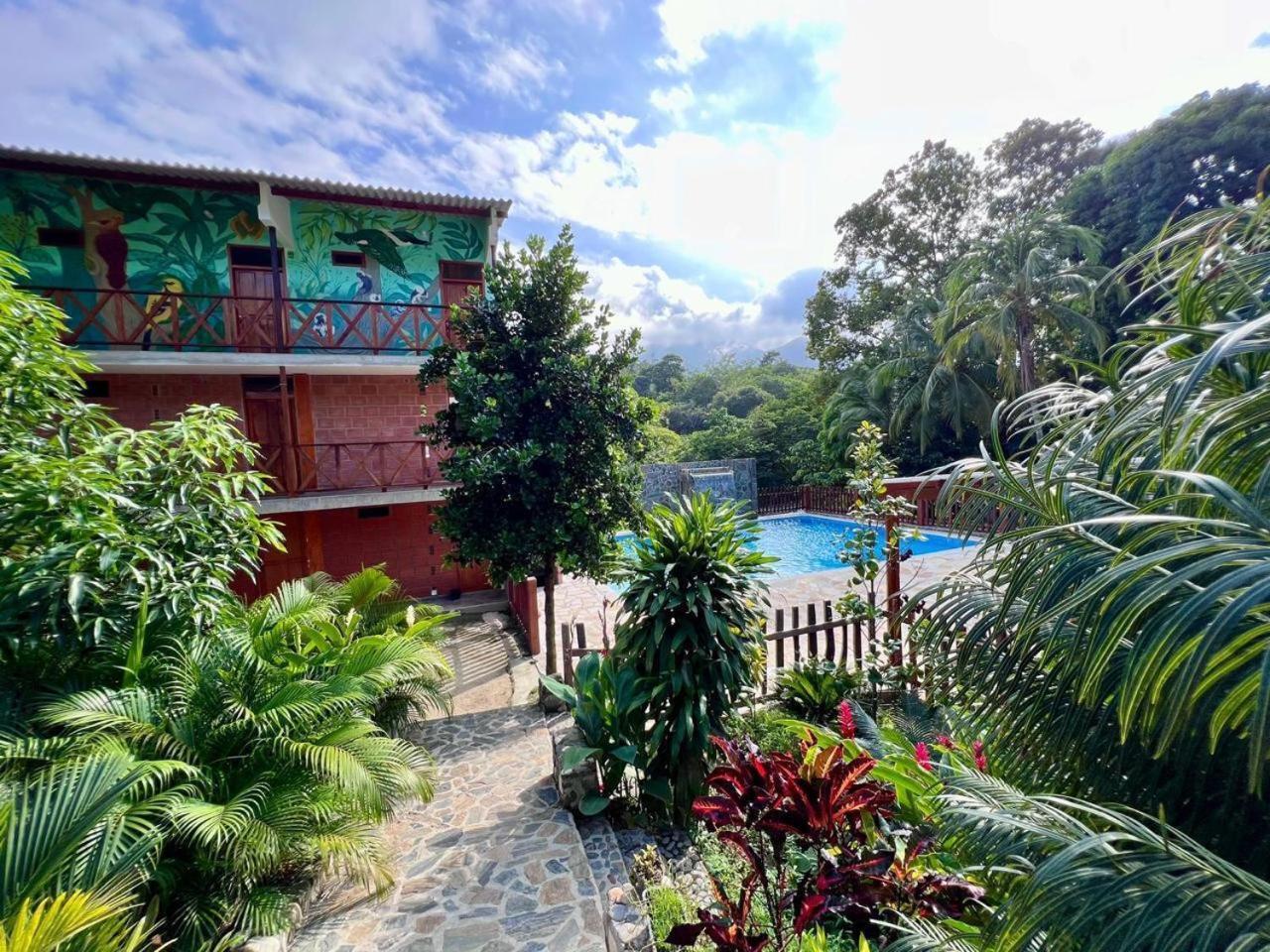 Arca Tayrona Restaurant & Hostal Лос-Наранхос Экстерьер фото